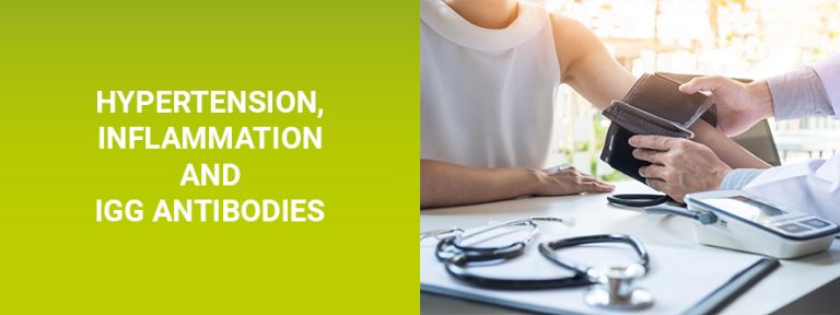 Hypertension, inflammation and IgG antibodies